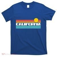 Retro California Stripe Logo T-Shirt thumb 0