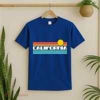Retro California Stripe Logo T-Shirt thumb 2