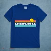 Retro California Stripe Logo T-Shirt thumb 5