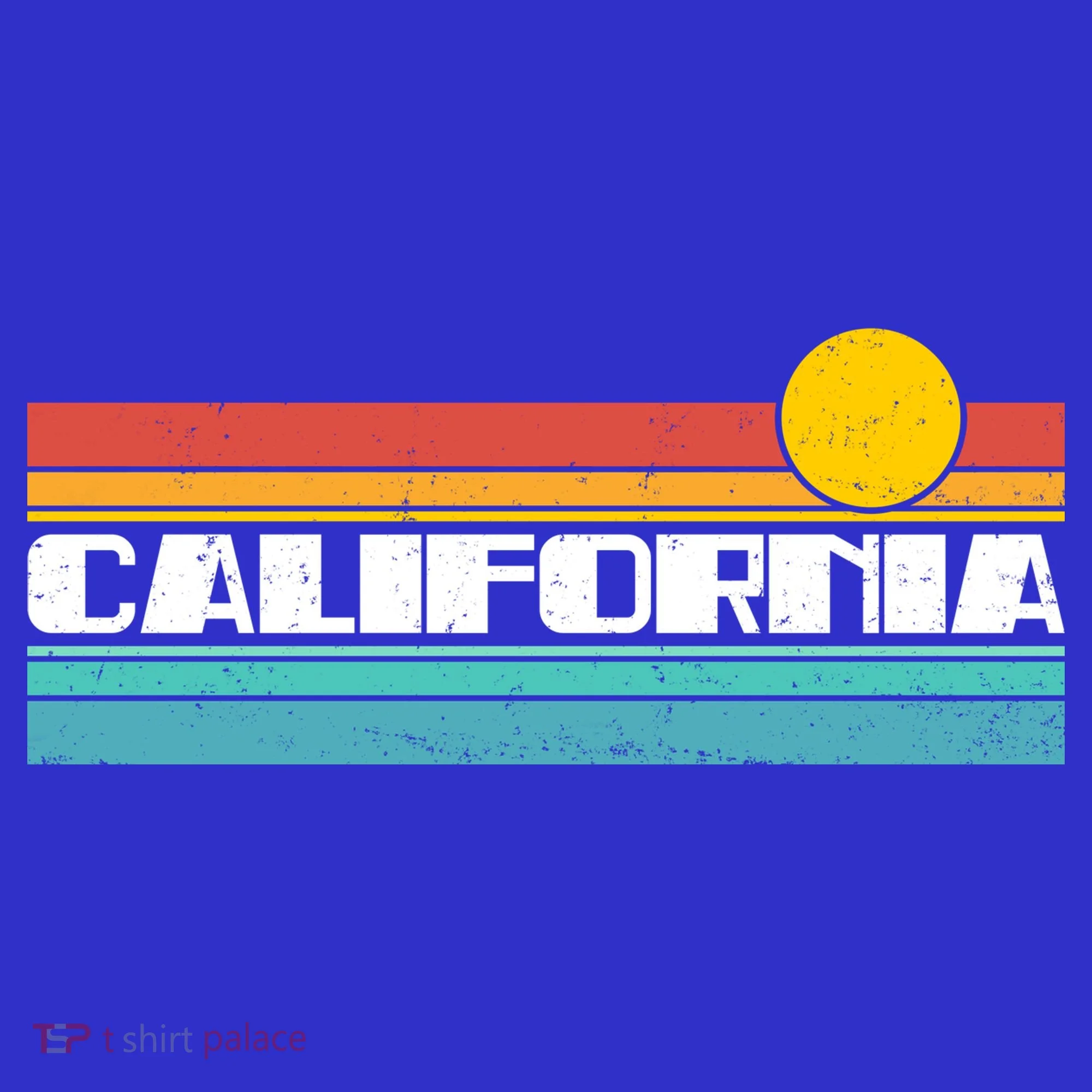 Retro California Stripe Logo Toddler T-Shirt