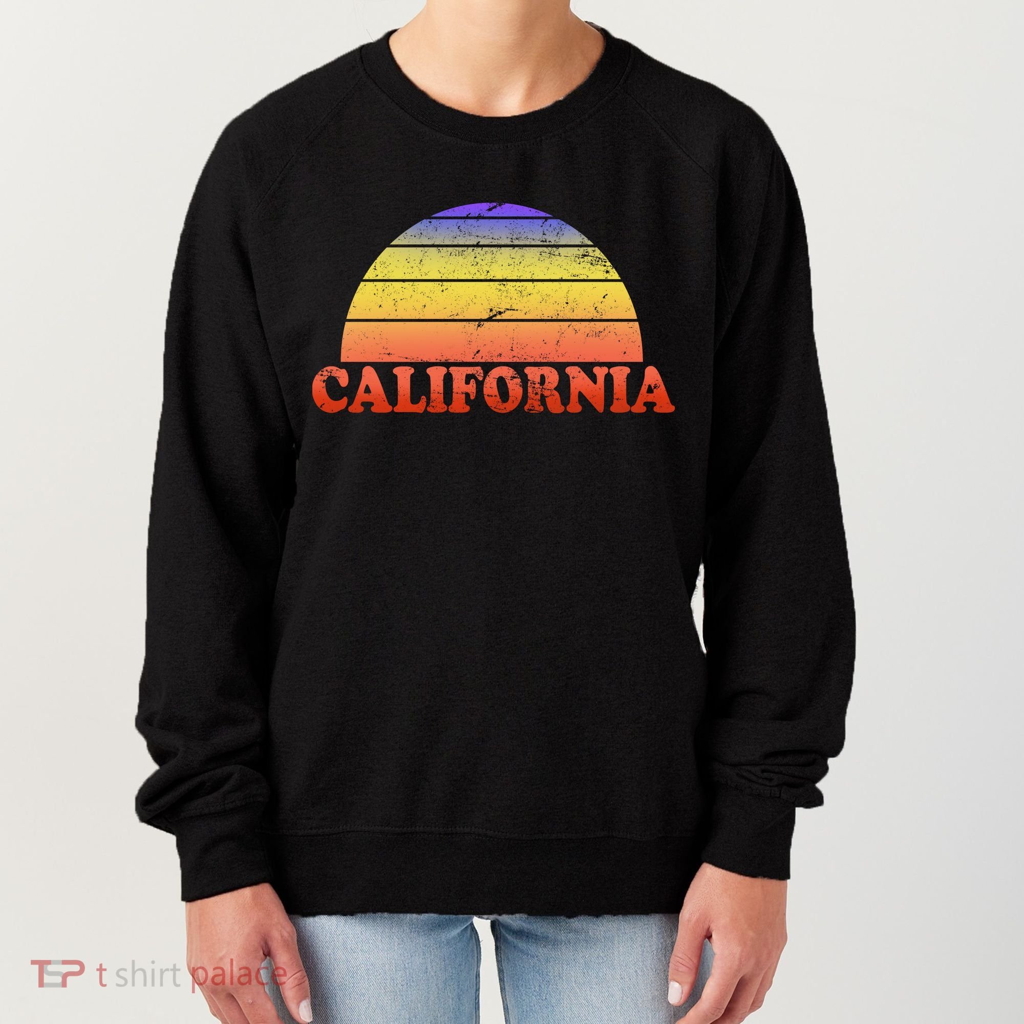 Retro California Sun Women's Sweatshirt