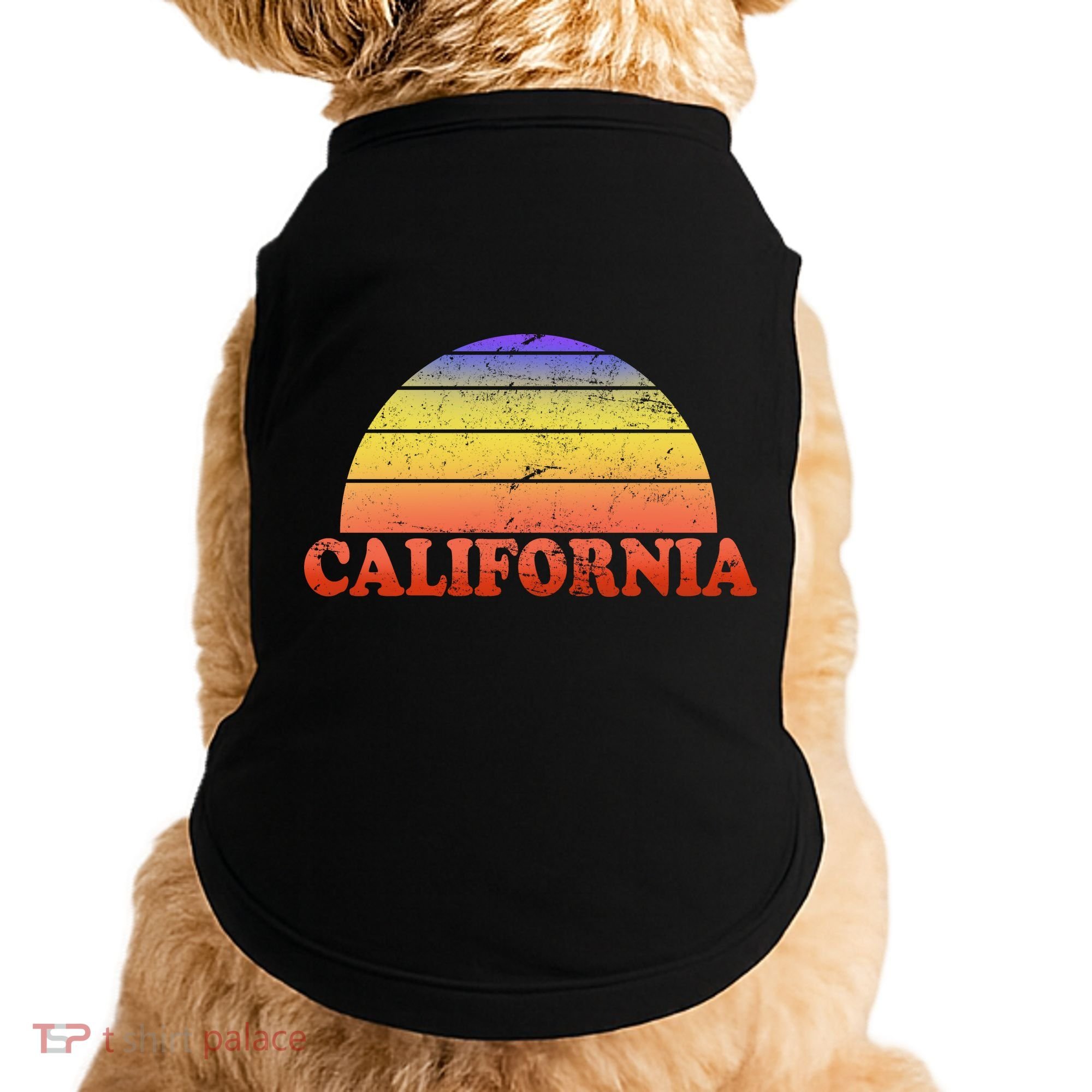 Retro California Sun Doggie Tank