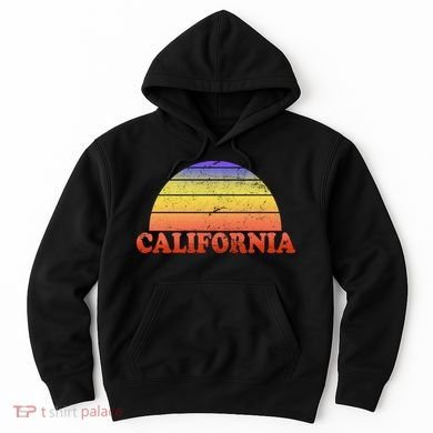 Retro California Sun Hoodie