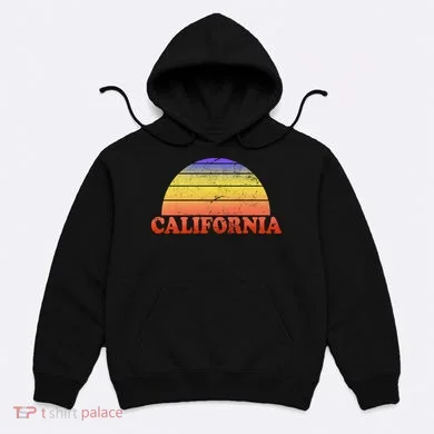 Retro California Sun Hoodie