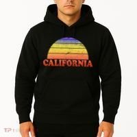 Retro California Sun Hoodie thumb 2