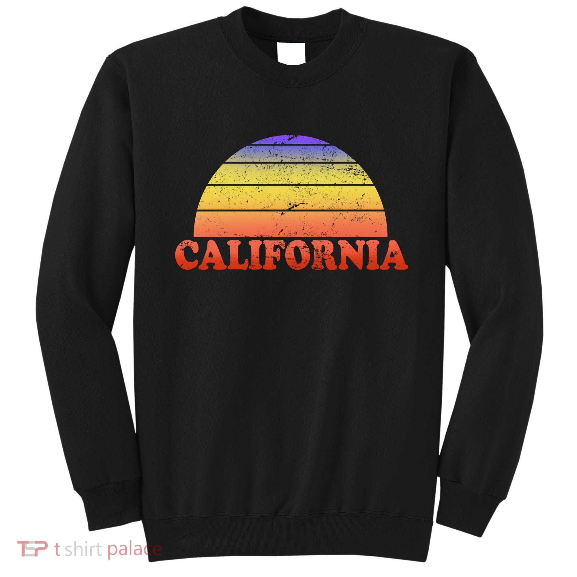 Retro California Sun Sweatshirt