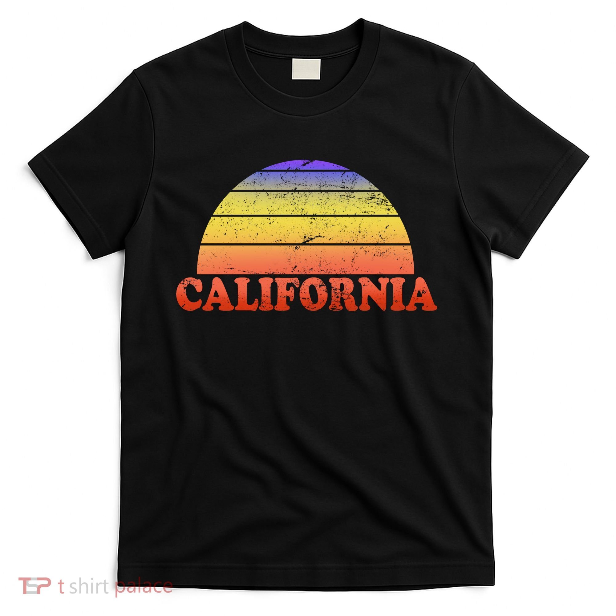 Retro California Sun T-Shirt