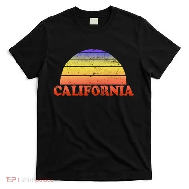 Retro California Sun T-Shirt
