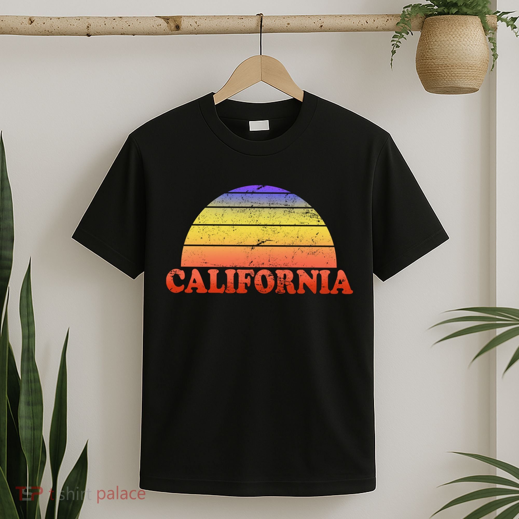 Retro California Sun T-Shirt