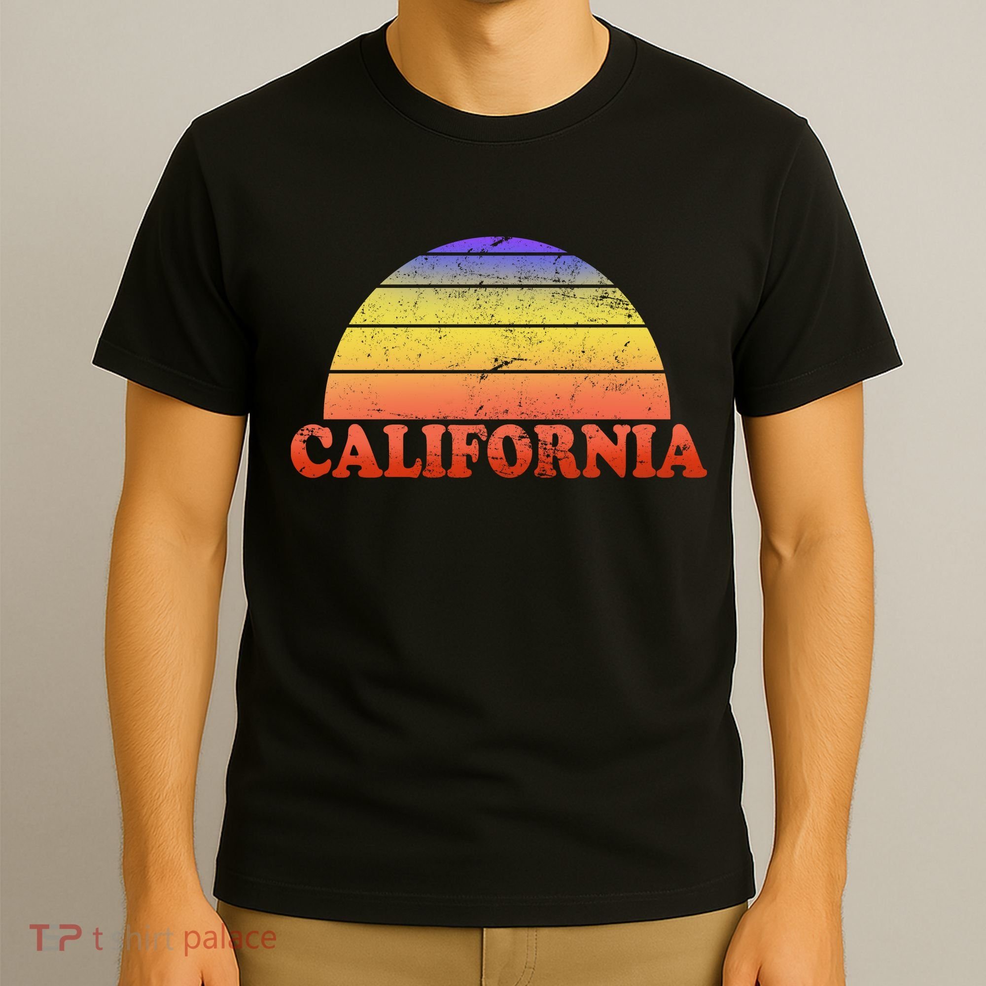 Retro California Sun T-Shirt