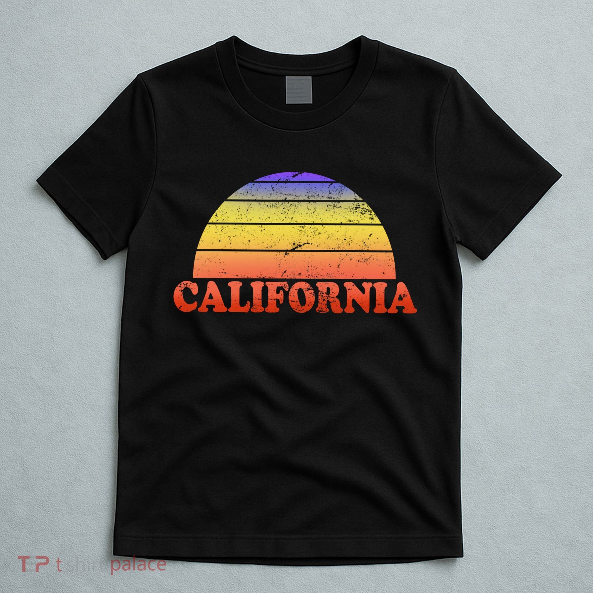 Retro California Sun T-Shirt