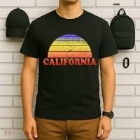 Retro California Sun T-Shirt thumb 6