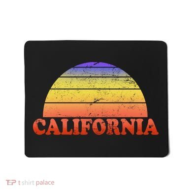 Retro California Sun Mousepad