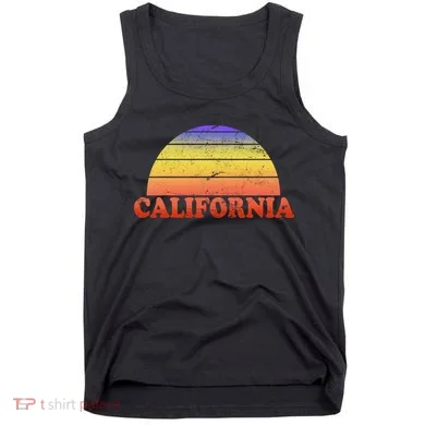 Retro California Sun Tank Top