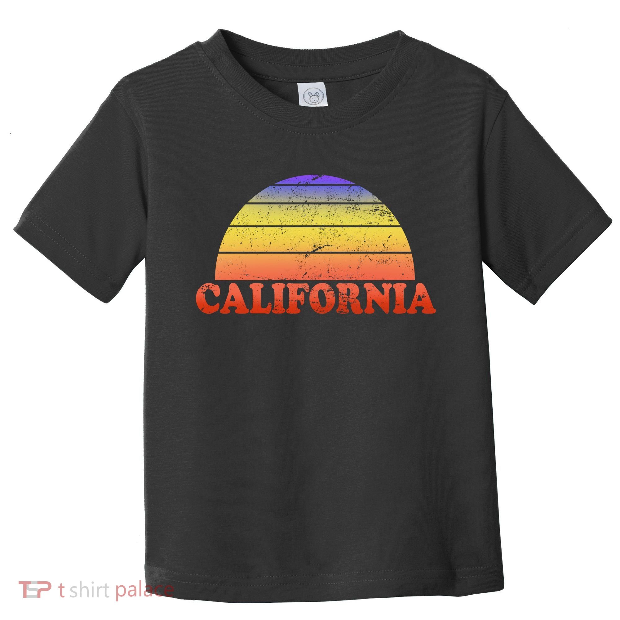 Retro California Sun Toddler T-Shirt