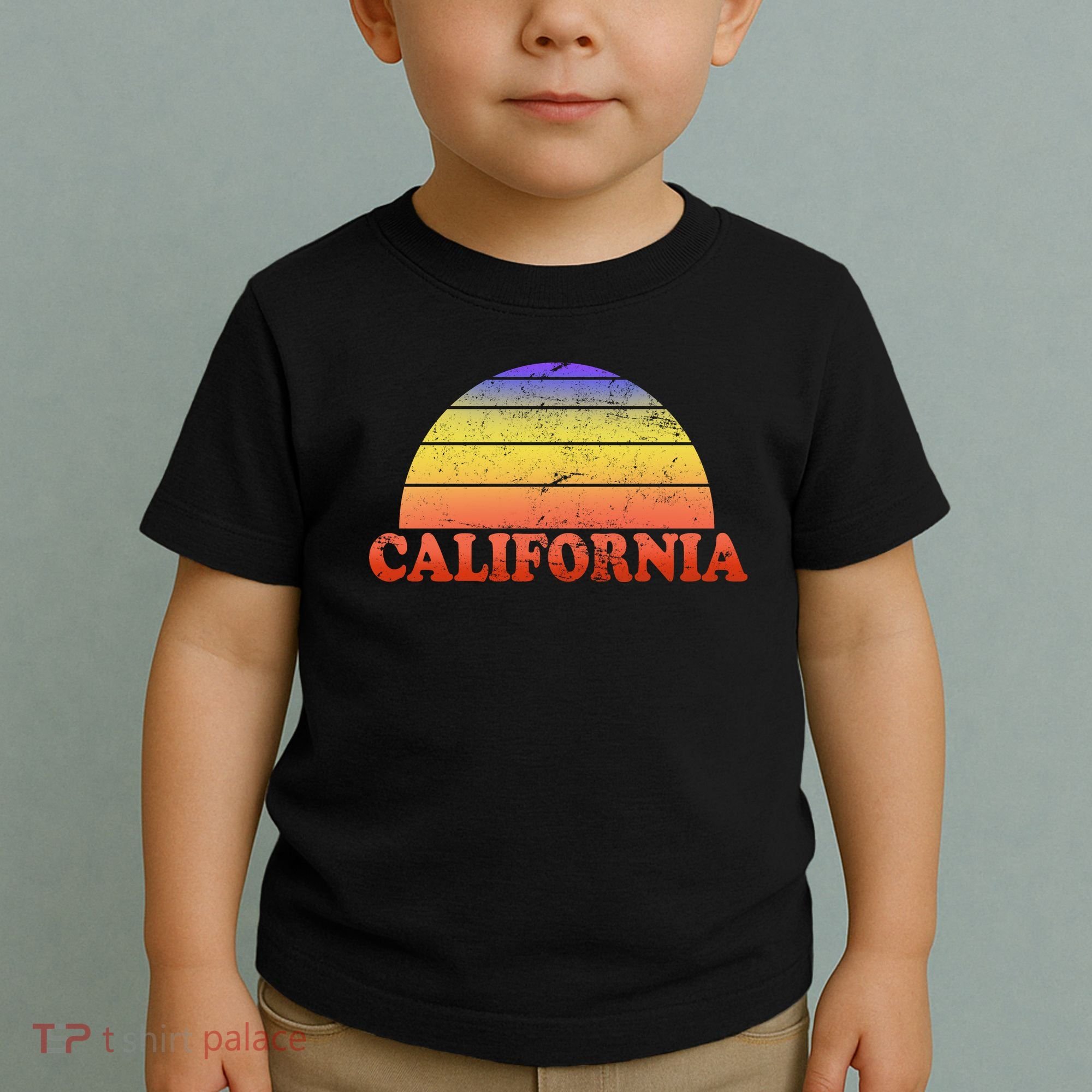 Retro California Sun Toddler T-Shirt
