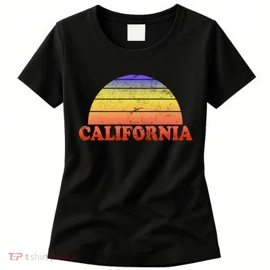 Retro California Sun Women's T-Shirt