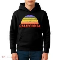 Retro California Sun Kids Hoodie thumb 4
