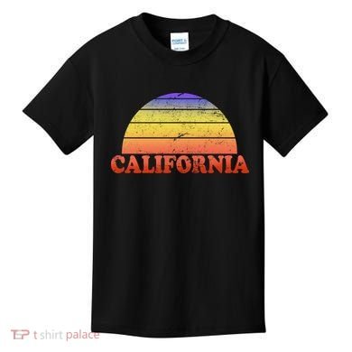Retro California Sun Kids T-Shirt