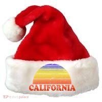 Retro California Sun Santa Hat thumb 0