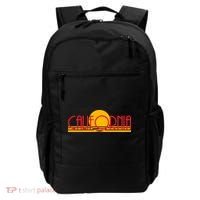 Retro California Sun Sunset Logo Backpack thumb 0
