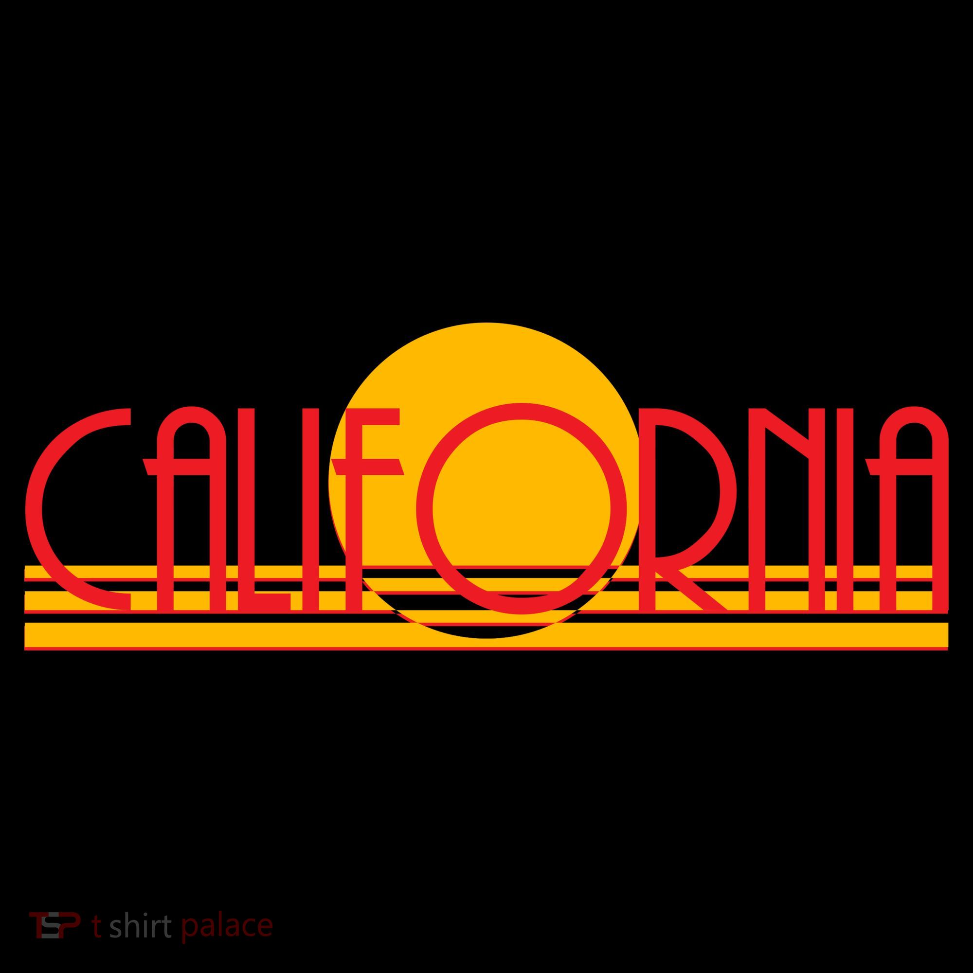 Retro California Sun Sunset Logo Coffee Mug