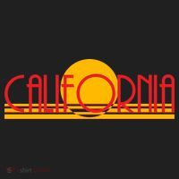 Retro California Sun Sunset Logo Beanie thumb 2
