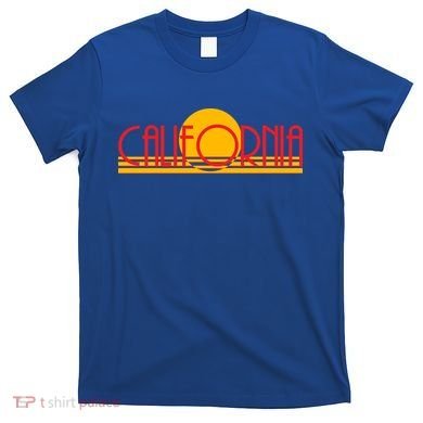 Retro California Sun Sunset Logo T-Shirt