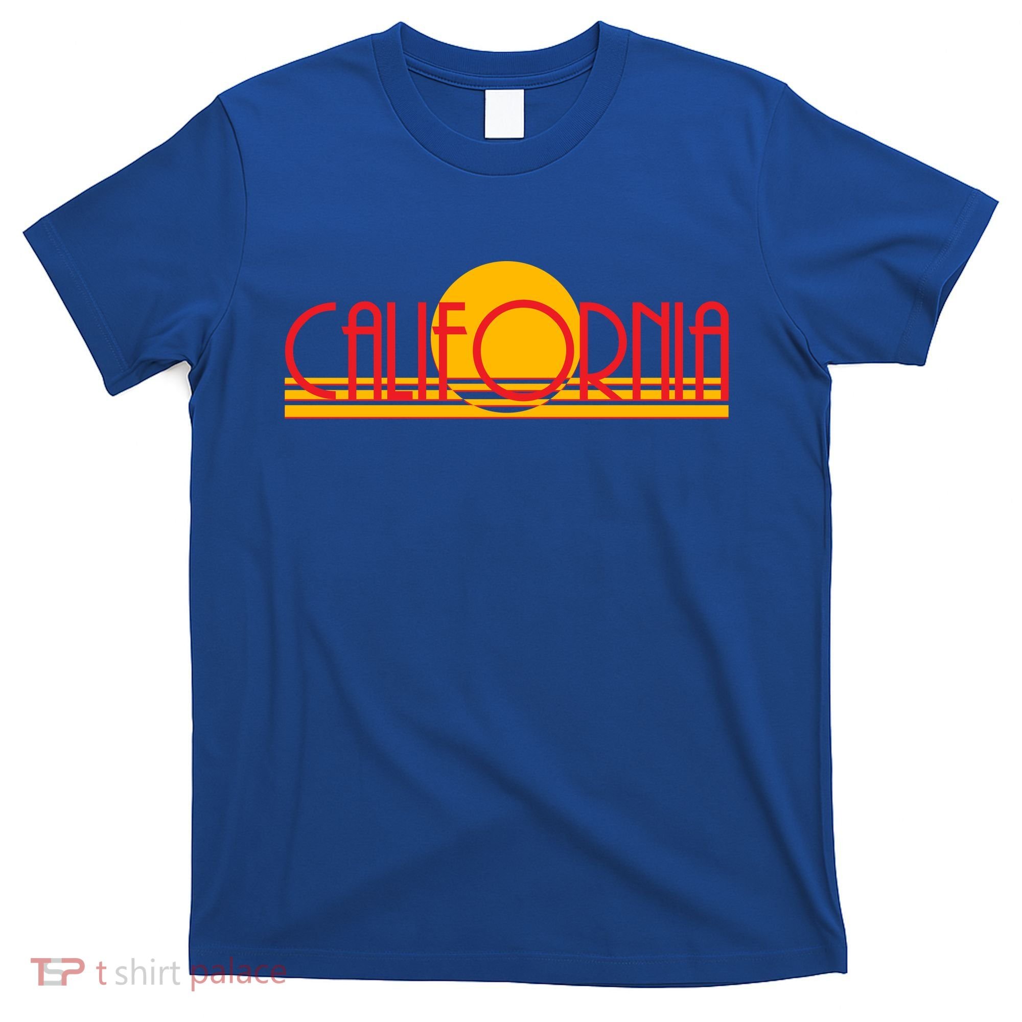 Retro California Sun Sunset Logo T-Shirt
