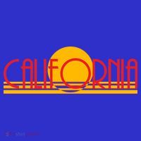 Retro California Sun Sunset Logo T-Shirt thumb 7
