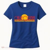 Retro California Sun Sunset Logo Women's T-Shirt thumb 0