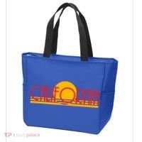 Retro California Sun Sunset Logo Tote Bag thumb 3
