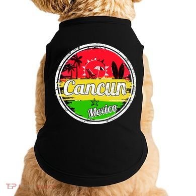 Retro Cancun Logo Doggie Tank