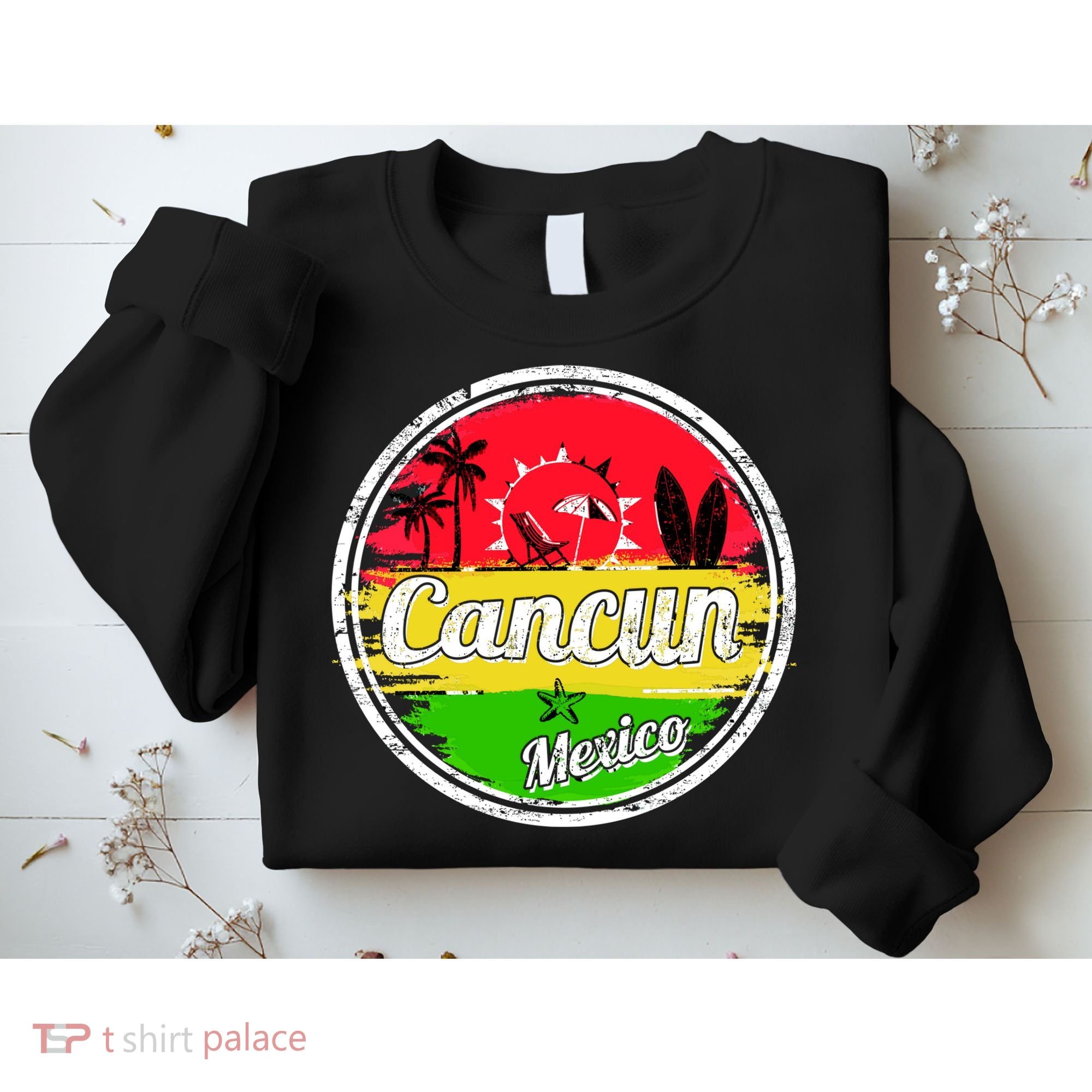 Retro Cancun Logo Sweatshirt