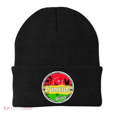 Retro Cancun Logo Beanie