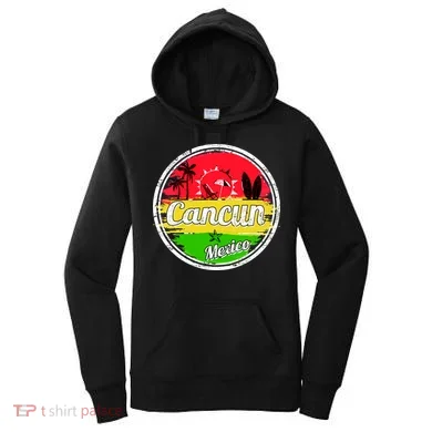 Retro Cancun Logo Women's Hoodie
