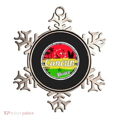 Retro Cancun Logo Ornament