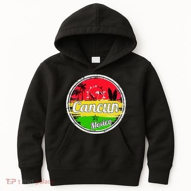 Retro Cancun Logo Kids Hoodie