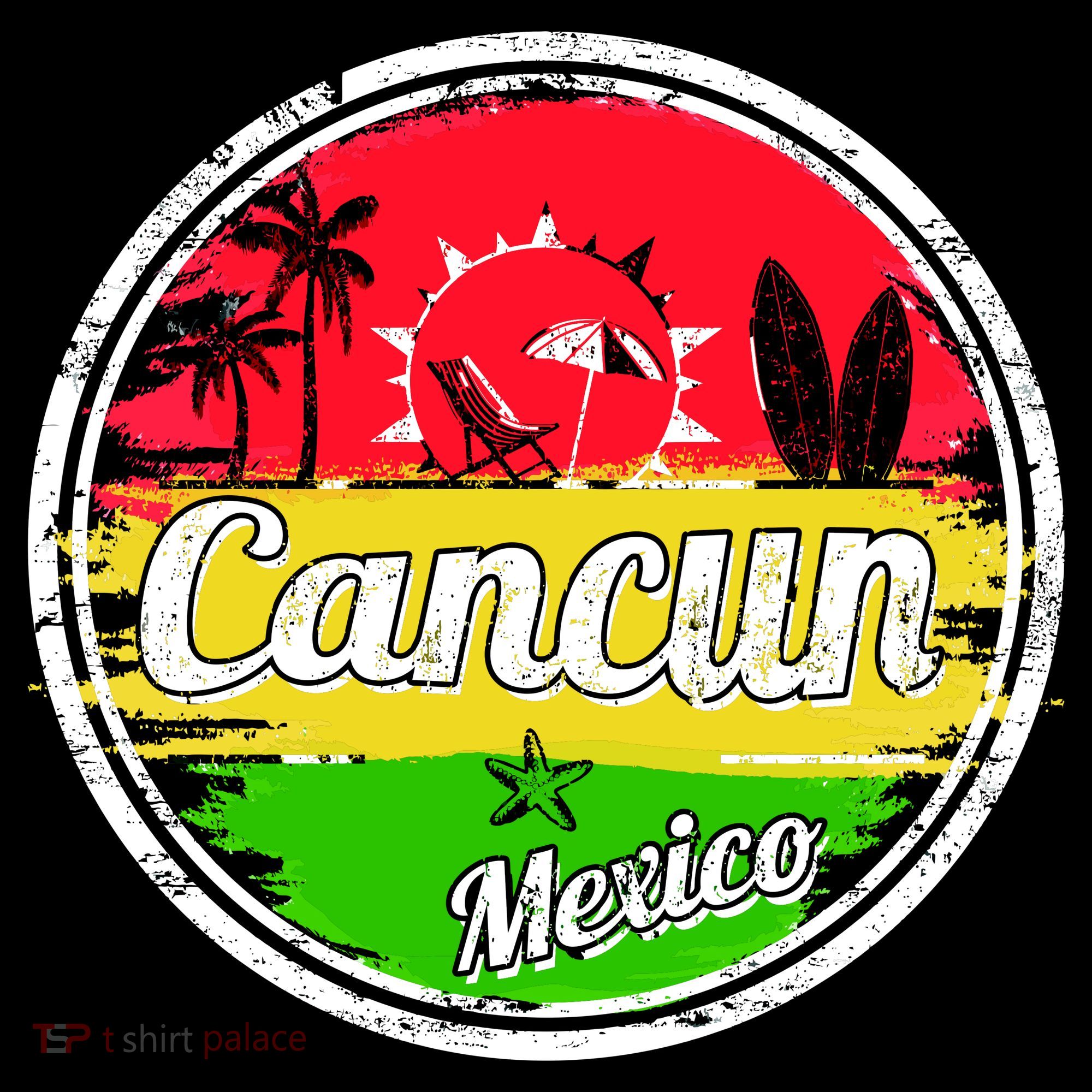 Retro Cancun Logo Kids Hoodie
