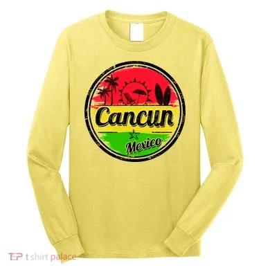 Retro Cancun Logo Long Sleeve Shirt