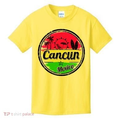 Retro Cancun Logo Kids T-Shirt