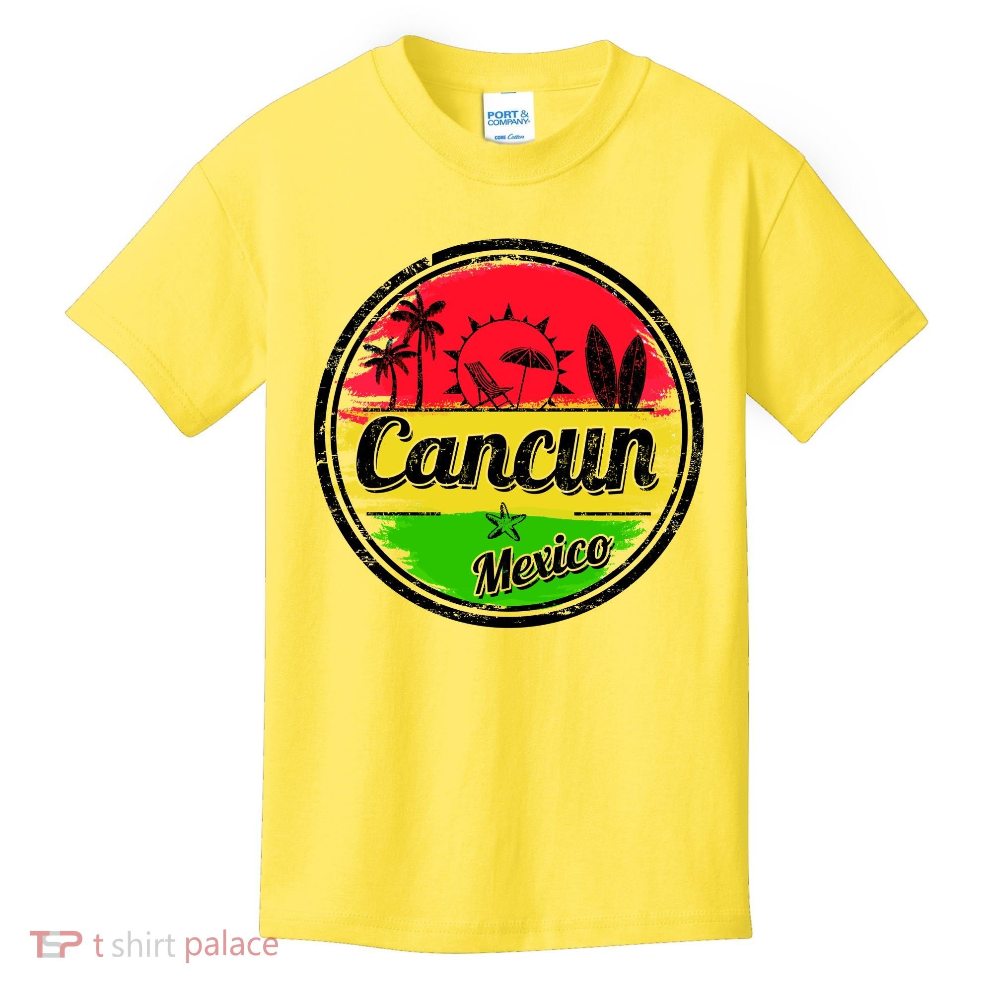 Retro Cancun Logo Kids T-Shirt