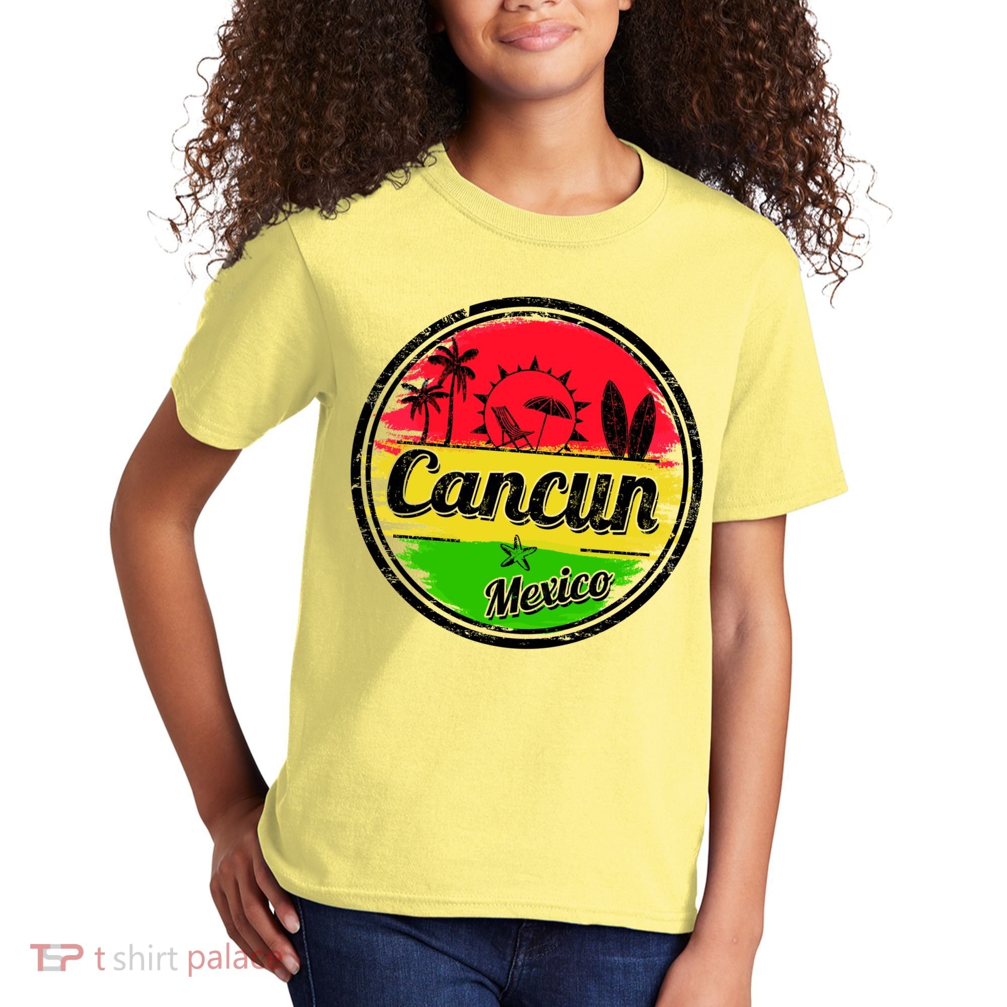Retro Cancun Logo Kids T-Shirt