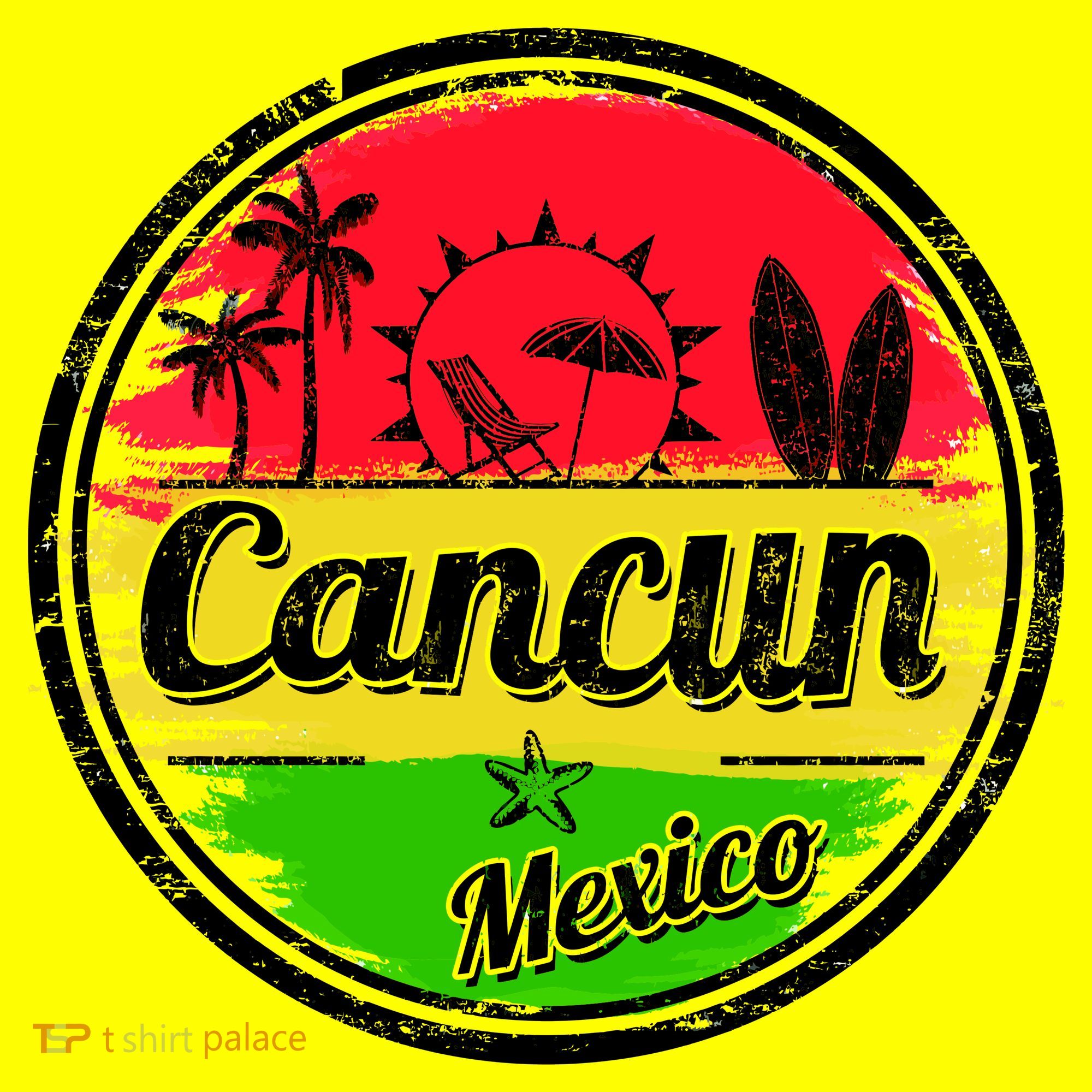 Retro Cancun Logo Kids T-Shirt