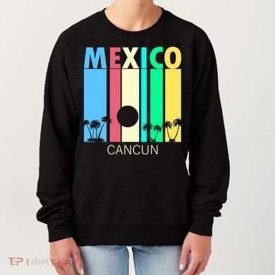 Retro Cancun Mexico Women's Sweatshirt