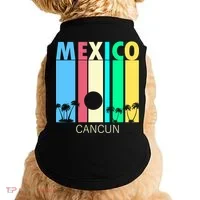 Retro Cancun Mexico Doggie Tank thumb 0
