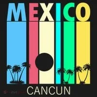 Retro Cancun Mexico Doggie Tank thumb 4