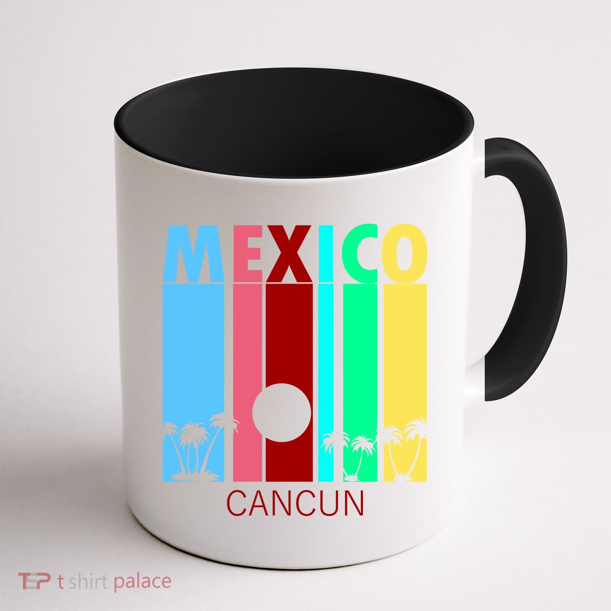 Retro Cancun Mexico Coffee Mug
