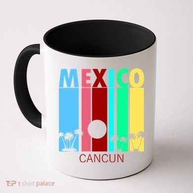 Retro Cancun Mexico Coffee Mug