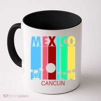 Retro Cancun Mexico Coffee Mug thumb 0